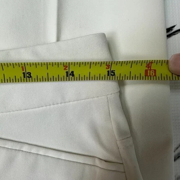 EUC - Riani Offwhite Pants - Size 8 - Picture 5 of 9